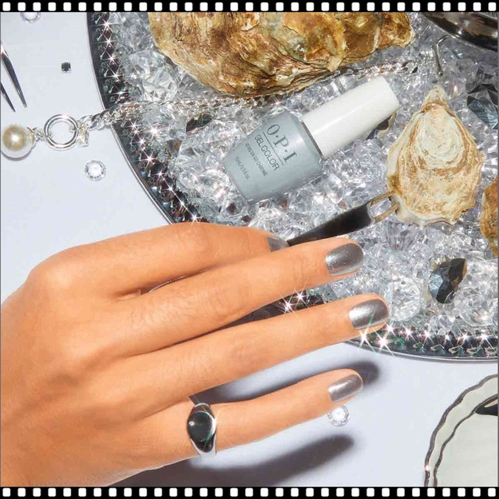 OPI GELCOLOR Go Big or Go Chrome new never opened